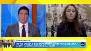 3 dead and several injured in Paris attack
