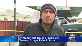 Atmospheric river flooding impacts millions in California