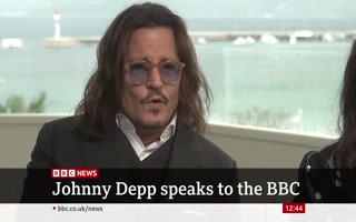 Johnny Depp discusses return to cinema after Amber Heard court case
