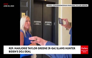 Greene rips Hunter Biden and demands to testify over his Stupid Charge