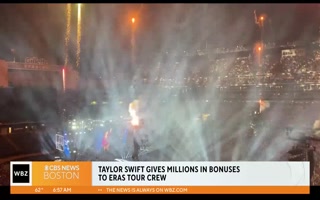 Taylor Swift gives $100,000 bonuses to Eras Tour truck drivers