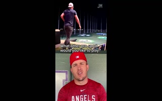 Rapid fire questions with Mike Trout