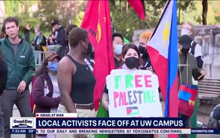 Tensions flare during pro-Palestine rally on University of Washington 
