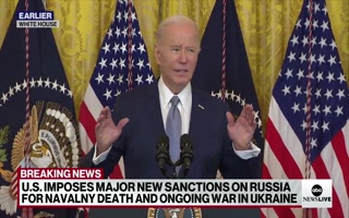 Breaking News: Biden announces sanctions against 500 Russian targets