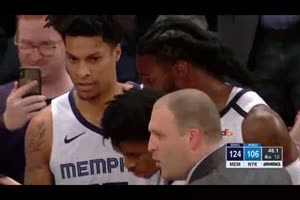 Knicks And Grizzlies Get Into A Scuffle After Elfrid Payton Shoves Jae