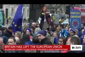 The United Kingdom leaves the European Union