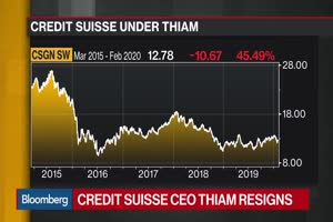 Credit Suisse CEO Thiam Exits in Shock Reversal After Scandal