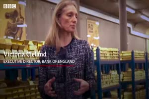 Rare look inside Bank of England