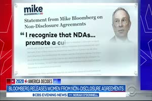 Bloomberg says his company will release women from NDAs