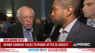 Sanders Defends His Record, Says He -Felt Good- About SC Debate - The 