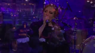 Adele - Rolling In The Deep  live on Letterman show