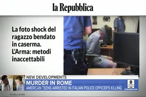 2 American teens jailed in Rome for cop’s murder