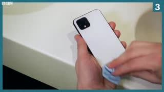 How to clean your smartphone safely - BBC News