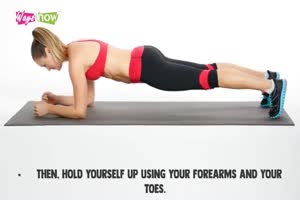How to Get a Flat Stomach in a Month at Home - Abs Workout Planking