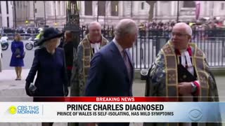 Prince Charles self-isolating after coronavirus diagnosis