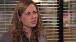 Pam Hits Michael - The Office US