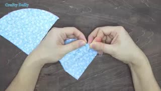 Make Fabric Face Mask at home - DIY Face Mask No Sewing Machine - Easy