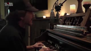 Eddie Vedder performs River Cross - One World- Together at Home