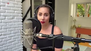 Lady Gaga performs Smile - One World- Together At Home