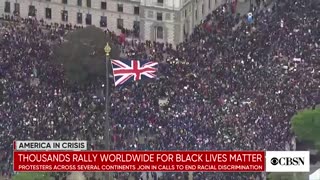 Thousands rally worldwide for Black Lives Matter following George Floy
