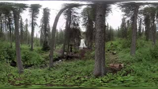 BC in 360- Virtual Waterfall Hike in Northern BC