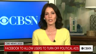 Facebook to give users option to turn off political ads