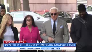 Prosecutor to testify Roger Stone sentencing was politicized